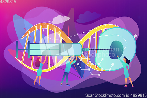 Image of Artificial reproduction concept vector illustration.
