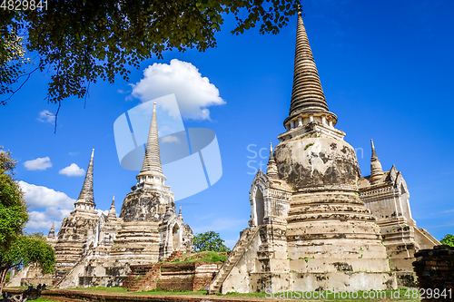 Image of Wat Phra Si Sanphet temple, Ayutthaya, Thailand