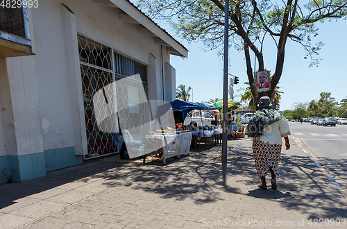 Image of Street in Francis Town, Botswana