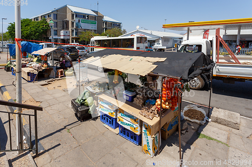 Image of Street in Francis Town, Botswana