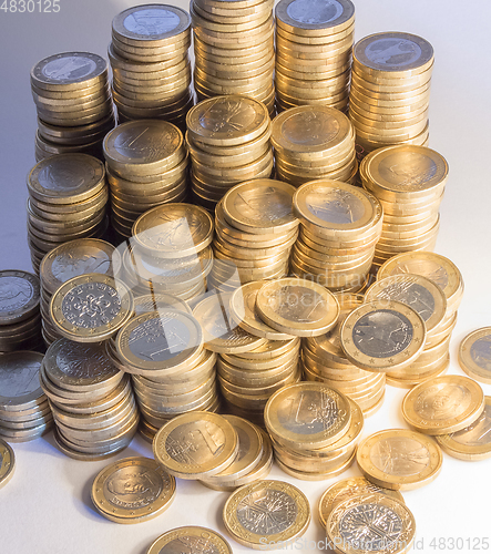 Image of lots of euro coins