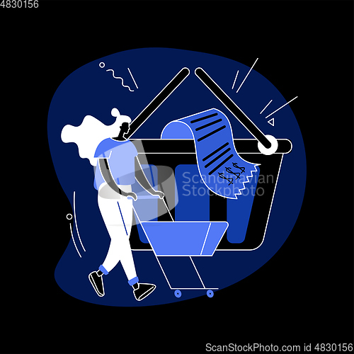 Image of Buy abstract concept vector illustration.