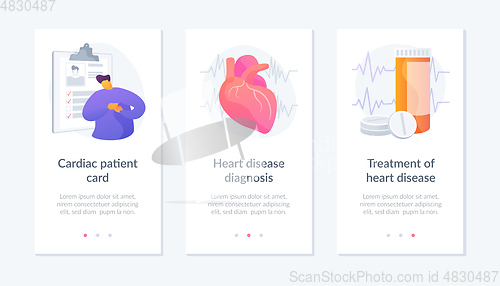 Image of Cardiology webpage template.