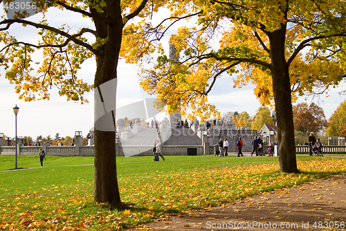 Image of Strolling in the park