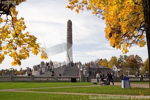 Image of Strolling in the park