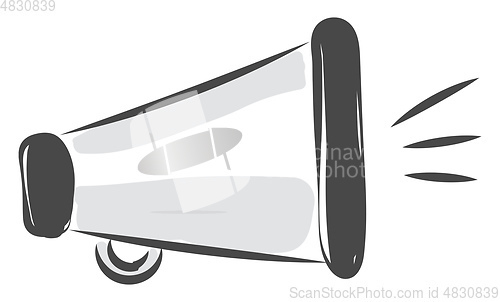 Image of Loud speaker vector or color illustration