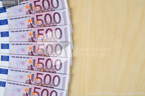 Image of Euro banknotes