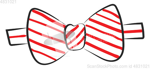 Image of Costume bow vector or color illustration