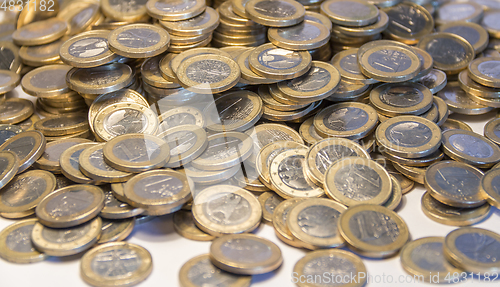 Image of lots of euro coins