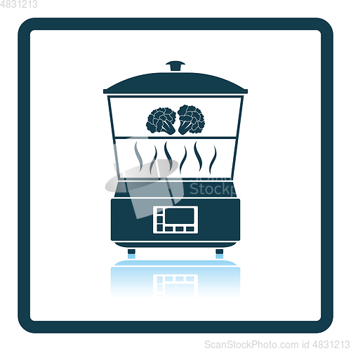 Image of Kitchen steam cooker icon