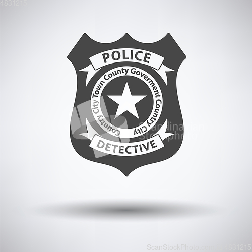 Image of Police badge icon