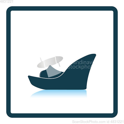 Image of Platform shoe icon