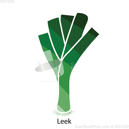 Image of Leek onion icon