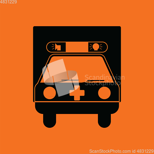 Image of Ambulance car icon