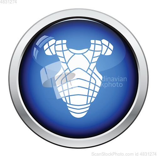 Image of Baseball chest protector icon