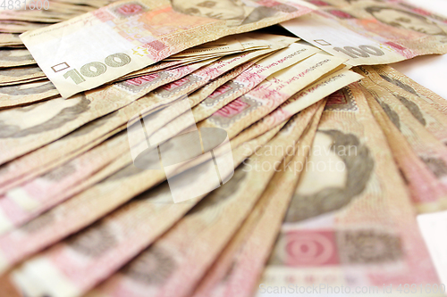 Image of Ukrainian money of value 100