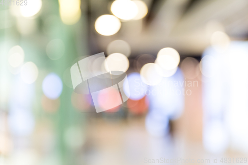 Image of Blur abstract background from building hallway