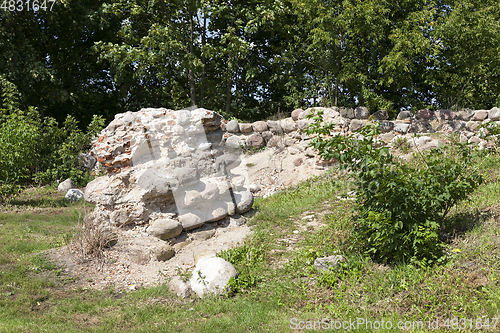 Image of Part of the building wall