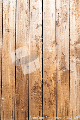 Image of wooden wall, nailed