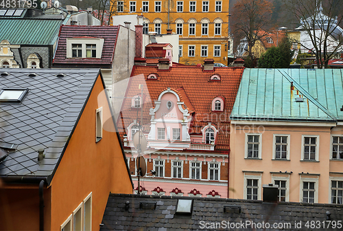 Image of Old architecture of Karlovy Vary, Czech Republic