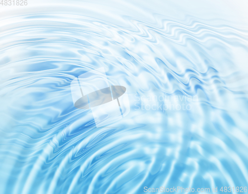 Image of Abstract blue water ripples background