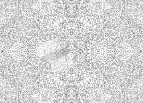 Image of Abstract outline pattern