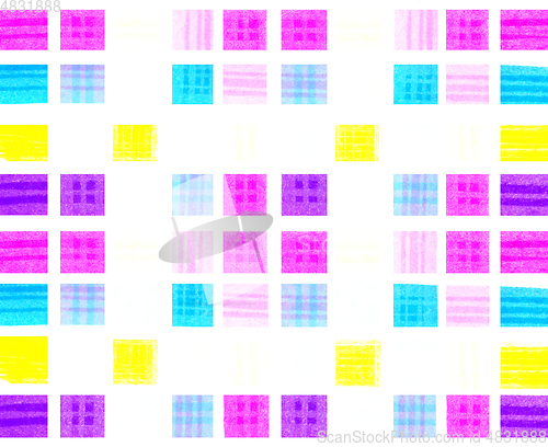 Image of Abstract Background with color square pattern