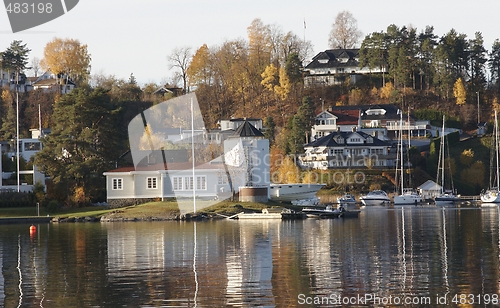 Image of House near the sea. 