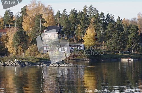 Image of House near the sea. 