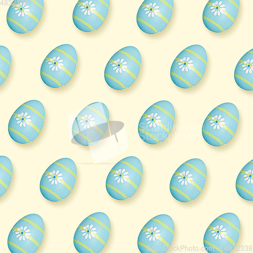 Image of Card for Happy Easter. Modern design, pattern, background or wallpaper