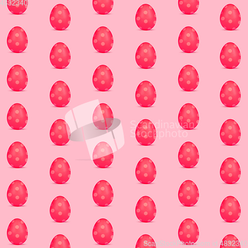 Image of Card for Happy Easter. Modern design, pattern, background or wallpaper