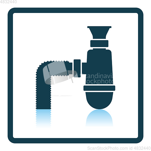 Image of Bathroom siphon icon