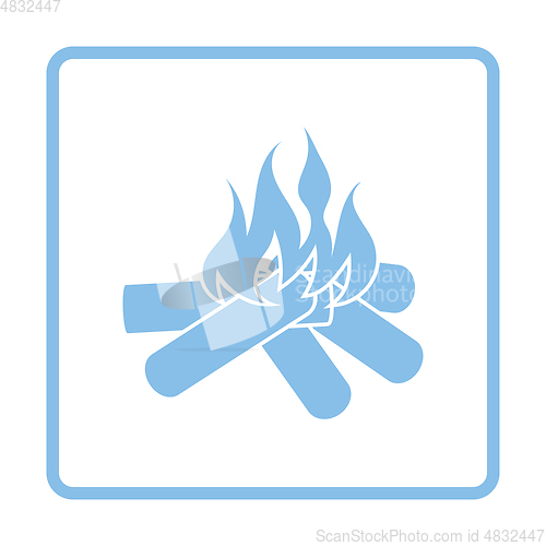 Image of Camping fire  icon