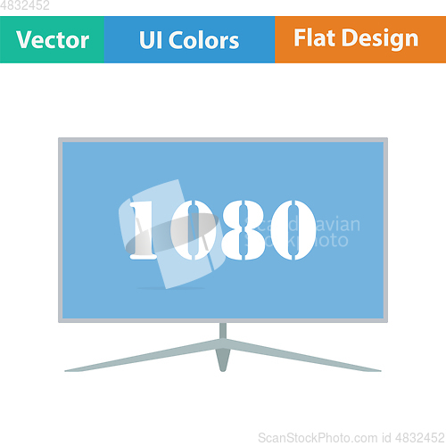 Image of Wide tv icon