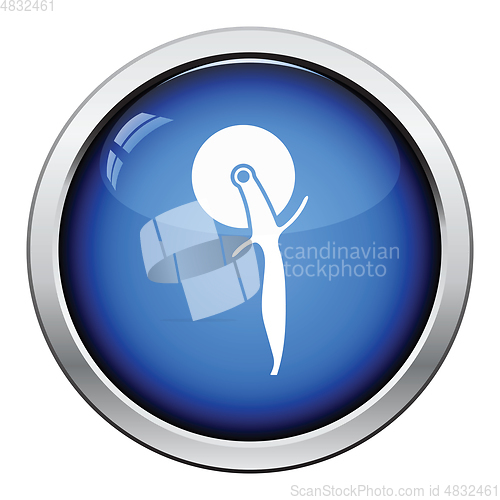 Image of Pizza roll knife icon