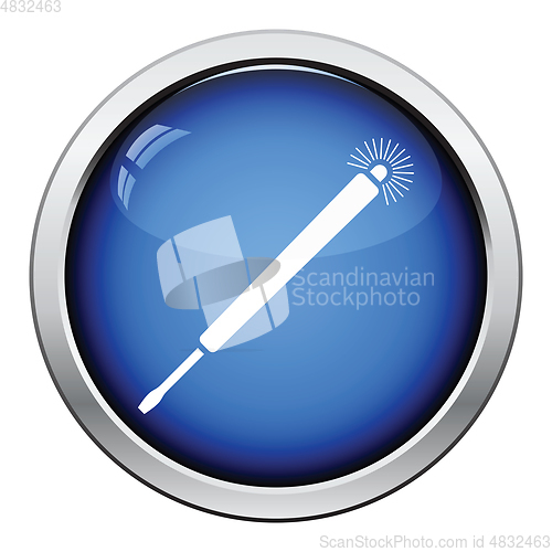 Image of Electricity test screwdriver icon