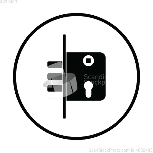 Image of Door lock icon