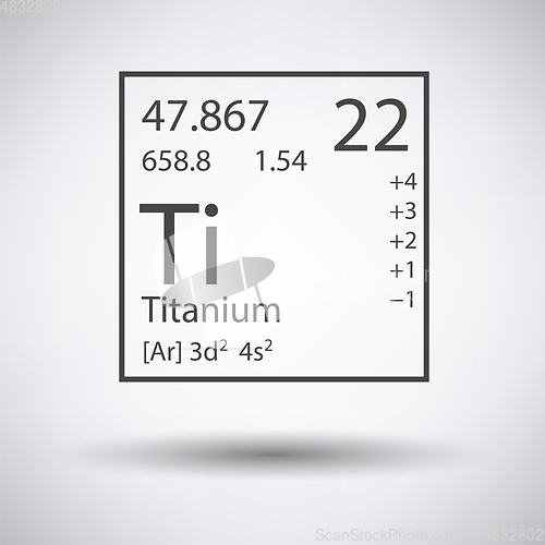 Image of Icon of chemistry element