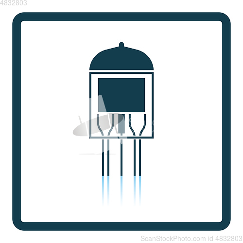 Image of Electronic vacuum tube icon