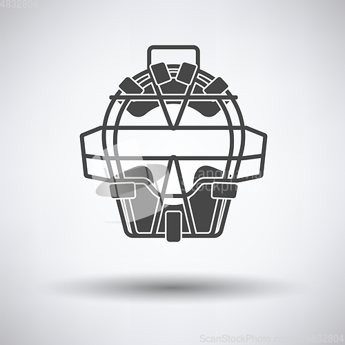 Image of Baseball face protector icon