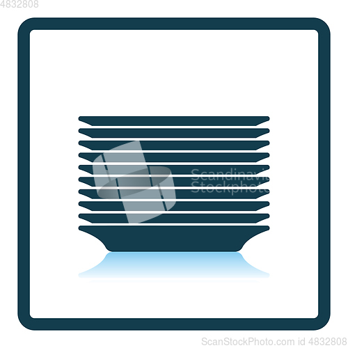 Image of Plate stack icon