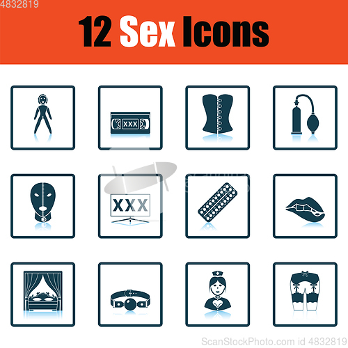 Image of Set of sex icons