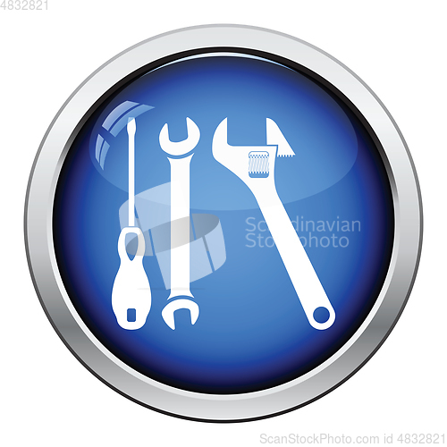 Image of Wrench and screwdriver icon