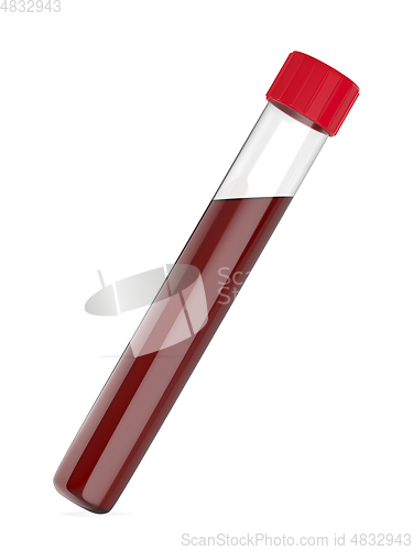 Image of Test tube with blood