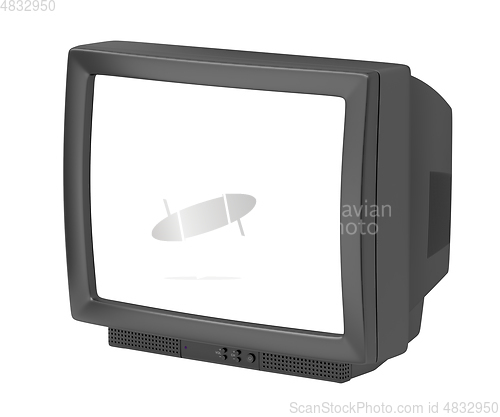Image of Old TV with empty screen