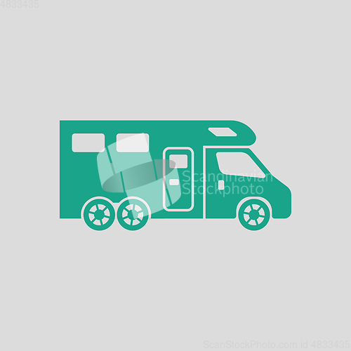 Image of Camping family caravan  icon