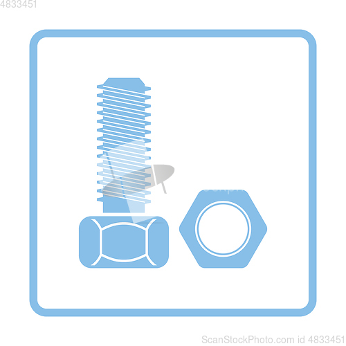 Image of Icon of bolt and nut