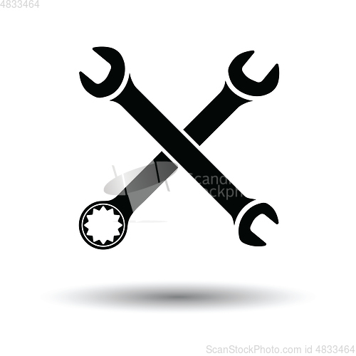 Image of Crossed wrench  icon