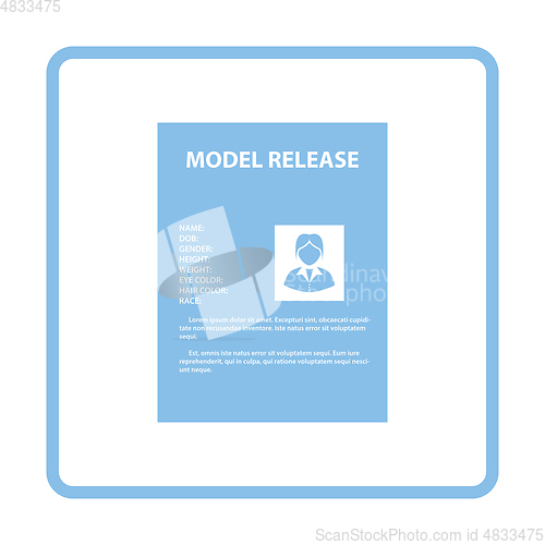 Image of Icon of model release document