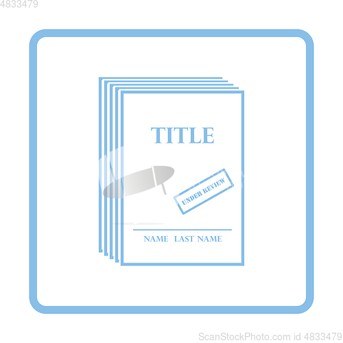 Image of Manuscript under review icon